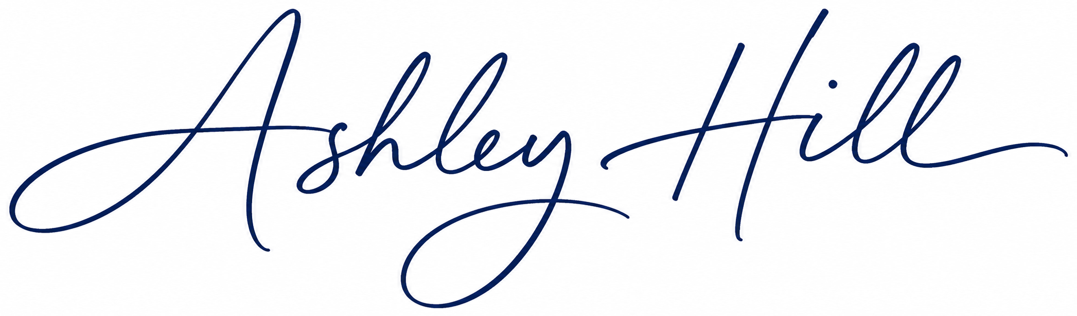 Ashley Hill signature