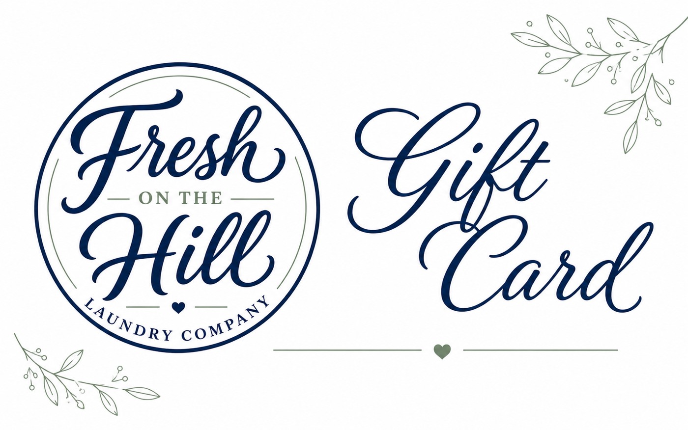 Fresh on the Hill gift card